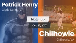 Matchup: Patrick Henry High vs. Chilhowie  2017