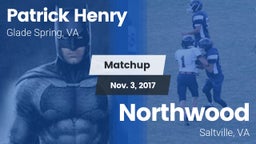Matchup: Patrick Henry High vs. Northwood  2017