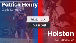 Matchup: Patrick Henry High vs. Holston  2019