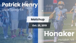 Matchup: Patrick Henry High vs. Honaker  2019