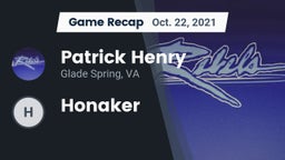 Recap: Patrick Henry  vs. Honaker  2021