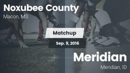 Matchup: Noxubee County vs. Meridian  2016