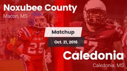Matchup: Noxubee County vs. Caledonia  2016