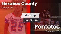 Matchup: Noxubee County vs. Pontotoc  2016