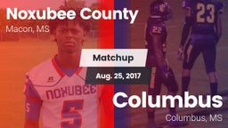 Matchup: Noxubee County vs. Columbus  2017