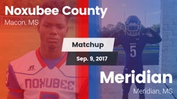 Matchup: Noxubee County vs. Meridian  2017