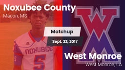 Matchup: Noxubee County vs. West Monroe  2017