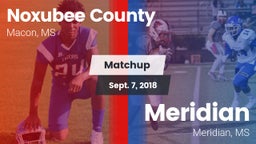 Matchup: Noxubee County vs. Meridian  2018