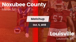 Matchup: Noxubee County vs. Louisville  2018