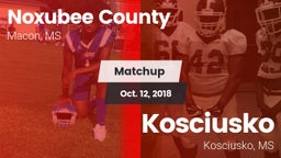 Matchup: Noxubee County vs. Kosciusko  2018