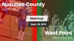 Matchup: Noxubee County vs. West Point  2019