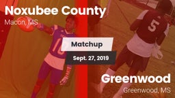 Matchup: Noxubee County vs. Greenwood   2019