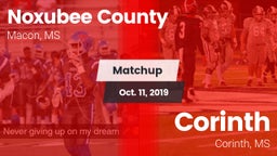 Matchup: Noxubee County vs. Corinth  2019