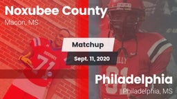 Matchup: Noxubee County vs. Philadelphia  2020