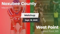 Matchup: Noxubee County vs. West Point  2020