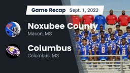 Recap: Noxubee County  vs. Columbus  2023