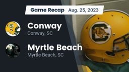 Recap: Conway  vs. Myrtle Beach  2023