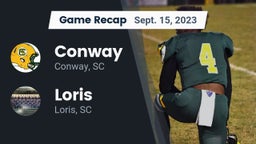 Recap: Conway  vs. Loris  2023