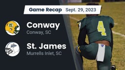 Recap: Conway  vs. St. James  2023