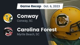 Recap: Conway  vs. Carolina Forest  2023