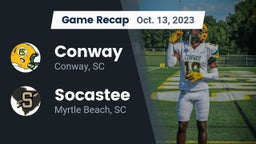 Recap: Conway  vs. Socastee  2023
