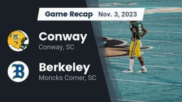 Recap: Conway  vs. Berkeley  2023
