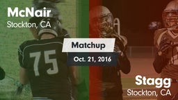 Matchup: McNair vs. Stagg  2016