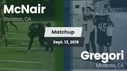 Matchup: McNair vs. Gregori  2019