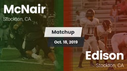 Matchup: McNair vs. Edison  2019