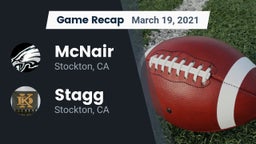 Recap: McNair  vs. Stagg  2021