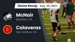 Recap: McNair  vs. Calaveras  2021