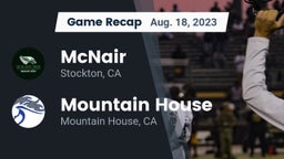 Recap: McNair  vs. Mountain House  2023