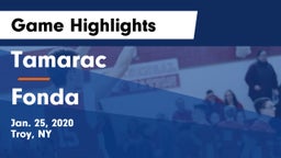 Tamarac  vs Fonda Game Highlights - Jan. 25, 2020