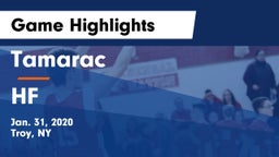 Tamarac  vs HF Game Highlights - Jan. 31, 2020