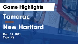 Tamarac  vs New Hartford  Game Highlights - Dec. 10, 2021