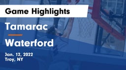 Tamarac  vs Waterford Game Highlights - Jan. 12, 2022