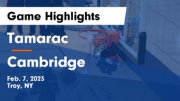 Tamarac  vs Cambridge  Game Highlights - Feb. 7, 2023