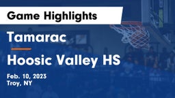 Tamarac  vs Hoosic Valley HS Game Highlights - Feb. 10, 2023