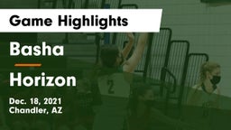 Basha  vs Horizon  Game Highlights - Dec. 18, 2021