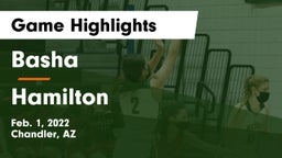 Basha  vs Hamilton  Game Highlights - Feb. 1, 2022