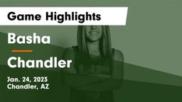 Basha  vs Chandler  Game Highlights - Jan. 24, 2023