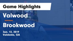 Valwood  vs Brookwood  Game Highlights - Jan. 12, 2019