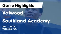 Valwood  vs Southland Academy  Game Highlights - Jan. 7, 2020