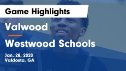 Valwood  vs Westwood Schools Game Highlights - Jan. 28, 2020