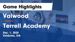 Valwood  vs Terrell Academy  Game Highlights - Dec. 1, 2020