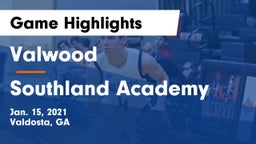 Valwood  vs Southland Academy  Game Highlights - Jan. 15, 2021