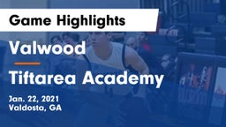 Valwood  vs Tiftarea Academy  Game Highlights - Jan. 22, 2021