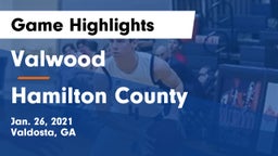 Valwood  vs Hamilton County  Game Highlights - Jan. 26, 2021