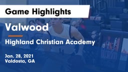 Valwood  vs Highland Christian Academy Game Highlights - Jan. 28, 2021