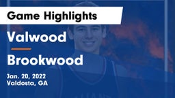 Valwood  vs Brookwood  Game Highlights - Jan. 20, 2022